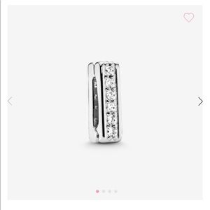 Pandora Sparkling Clip Charm